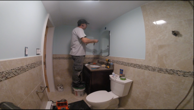 Complete bathroom install start to finish time lapse - lihomepro.com